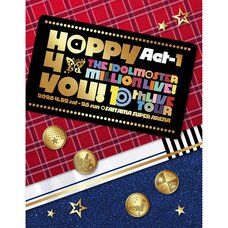 The Idolm@ster Million Live! 10th Live Tour Act-1 H@PPY 4 YOU! Live Blu-ray (First Limited Edition 4-Disc Set)